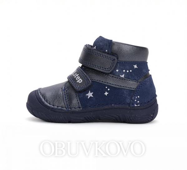 D.D.STEP dievčenská celokožená obuv 