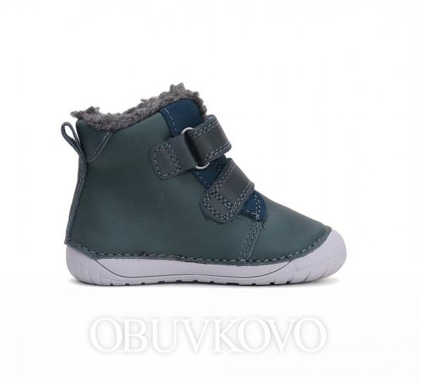 Chlapčenské barefoot zimné čižmy D.D.STEP