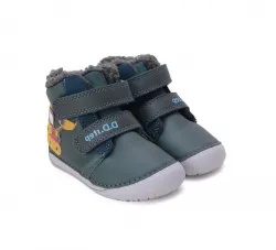 Chlapčenské barefoot zimné čižmy D.D.STEP