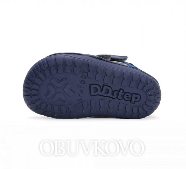 Chlapčenské barefoot zimné čižmy D.D.STEP