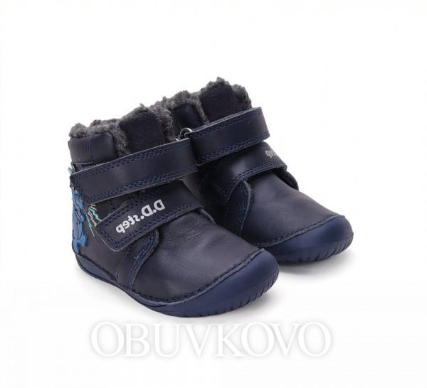 Chlapčenské barefoot zimné čižmy D.D.STEP