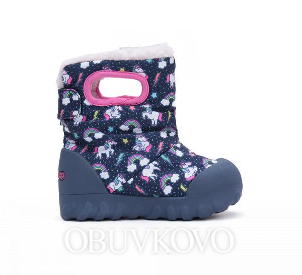 Dievčenská zimná obuv s membránou D.D.Step AQUA-TEX