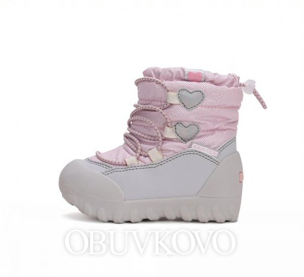 Dievčenská zimná obuv s membránou D.D.Step AQUA-TEX