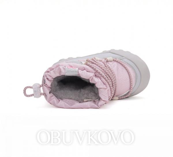 Dievčenská zimná obuv s membránou D.D.Step AQUA-TEX