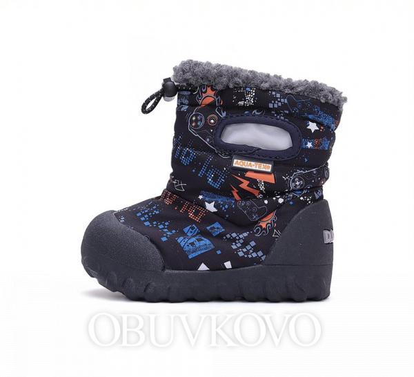 Chlapčenská zimná obuv s membránou D.D.Step AQUA-TEX