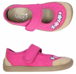 Dievčenské barefoot papučky 