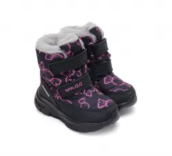 Dievčenská obuv do snehu s membránou D.D.Step AQUA-TEX