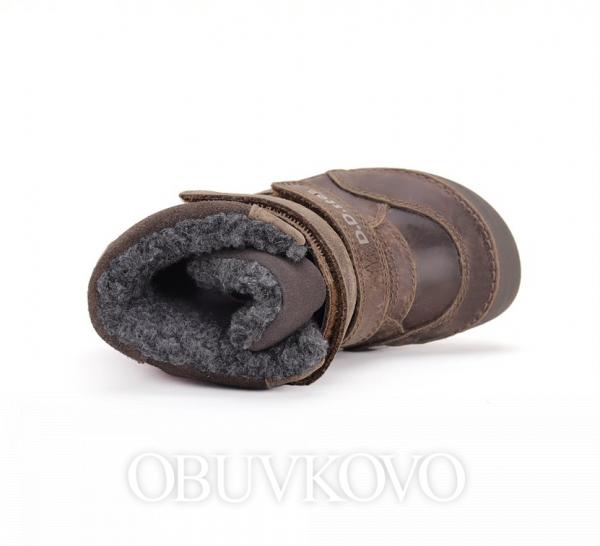 Zimné chlapčenské barefoot čižmy DD.STEP