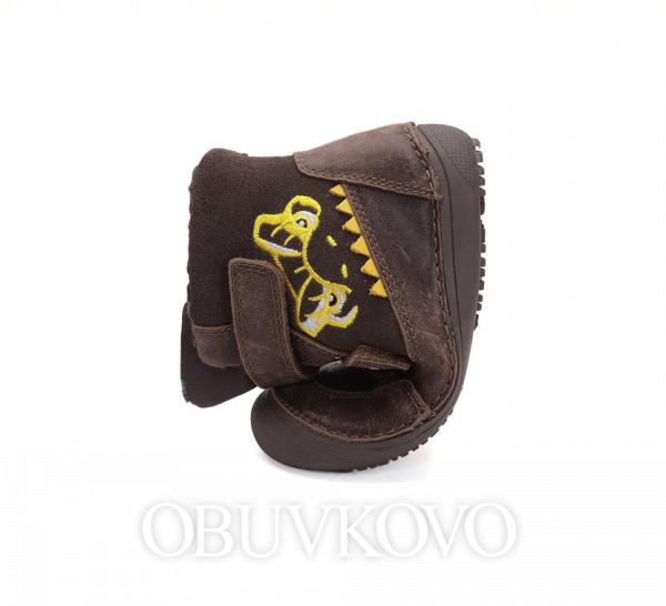 Zimné chlapčenské barefoot čižmy DD.STEP