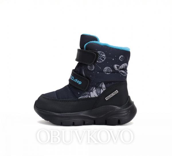 Chlapčenská zimná obuv s membránou D.D.Step AQUA-TEX