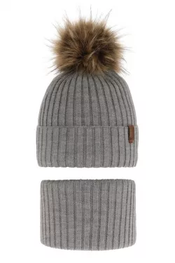 Chlapčenská zimná čiapka s nákrčníkom