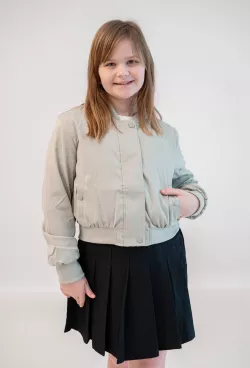 Dievčenská prechodná bunda Bomber 