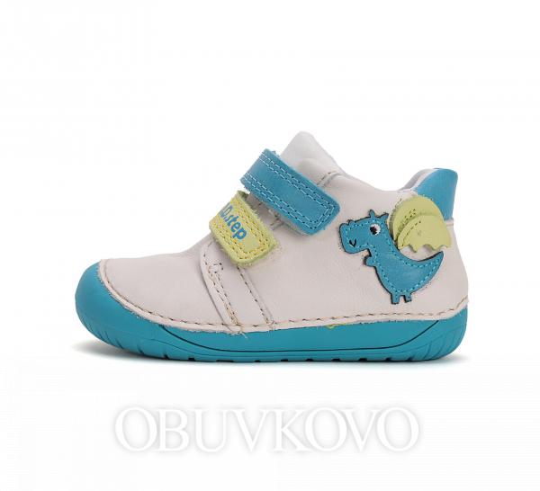 BAREFOOT kožená chlapčenská obuv DD STEP 
