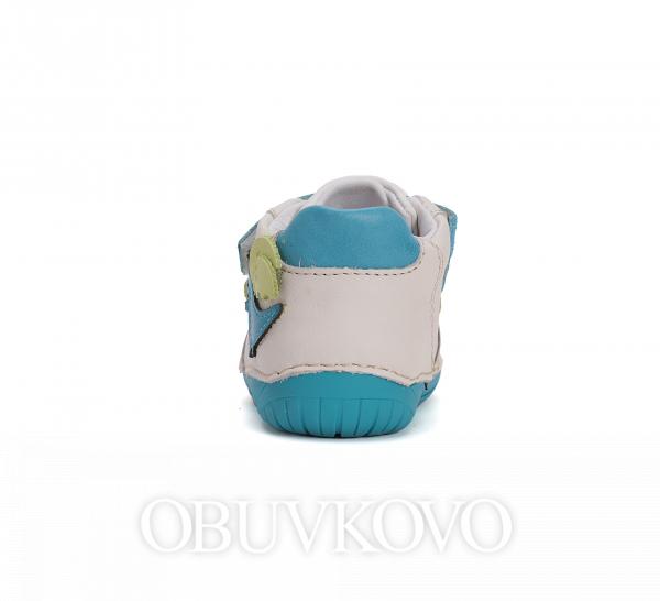 BAREFOOT kožená chlapčenská obuv DD STEP 
