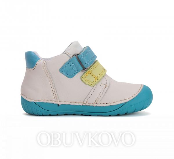 BAREFOOT kožená chlapčenská obuv DD STEP 