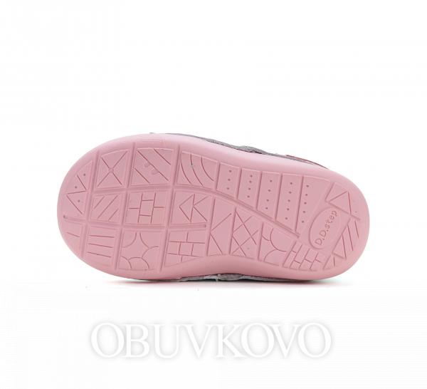 Kožená dievčenská obuv DDSTEP 