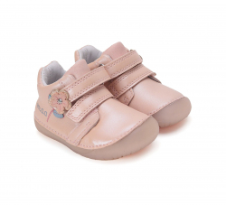 BAREFOOT kožená dievčenská obuv DD STEP
