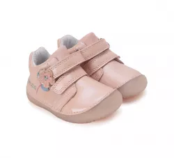 BAREFOOT kožená dievčenská obuv DD STEP