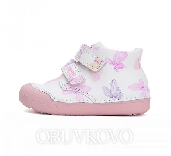 Kožená dievčenská obuv DDSTEP 