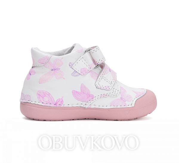 Kožená dievčenská obuv DDSTEP 