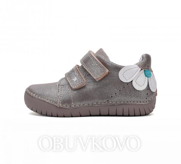Celokožená dievčenská obuv D.D.STEP 