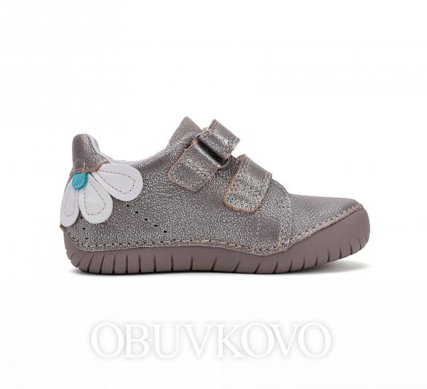 Celokožená dievčenská obuv D.D.STEP 