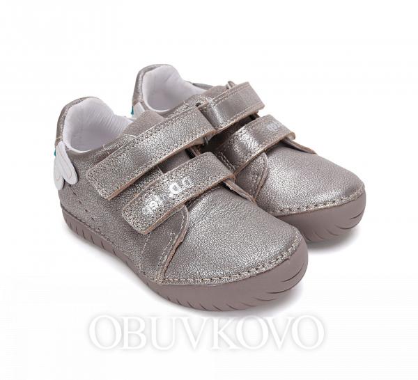 Celokožená dievčenská obuv D.D.STEP 