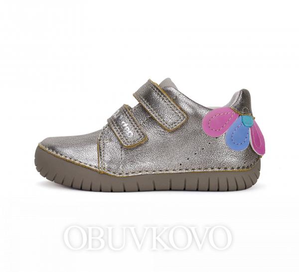 Celokožená dievčenská obuv D.D.STEP 