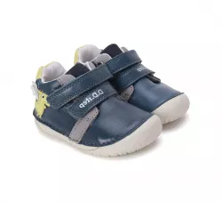 BAREFOOT kožená chlapčenská obuv DD STEP 