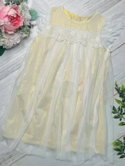Dievčenské letné šaty elegantné