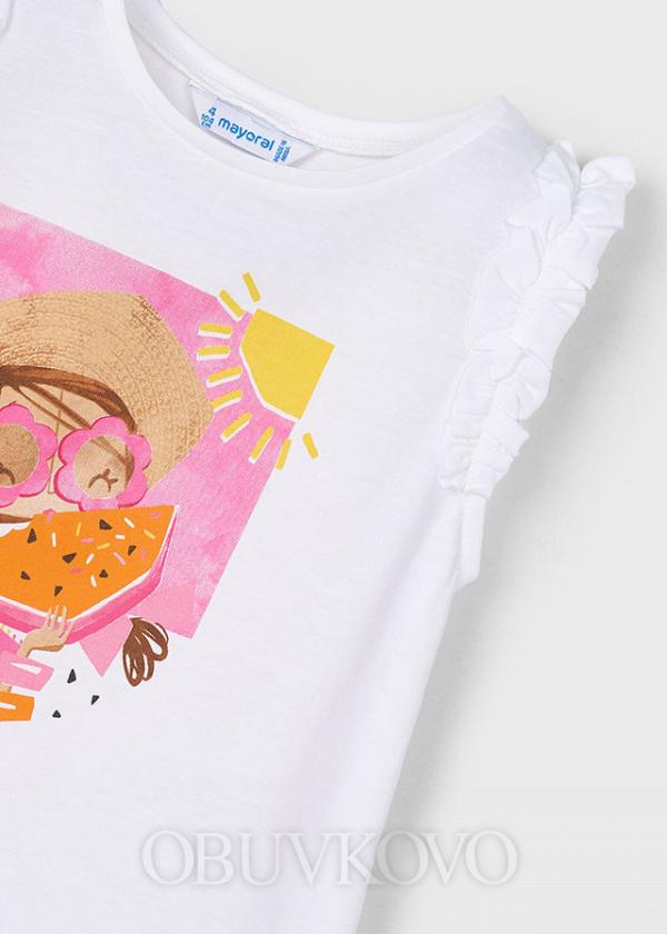 Dievčenské tričko s krátkym rukávom