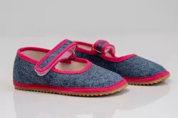 Barefoot dievčenské papuče 