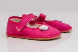 Barefoot dievčenské papuče 