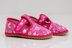 Barefoot dievčenské papuče SLIM