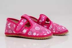 Barefoot dievčenské papuče SLIM