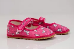 Barefoot dievčenské papuče 
