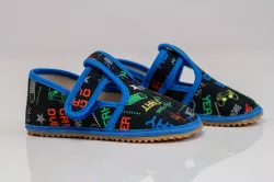 Barefoot chlapčenské papuče SLIM