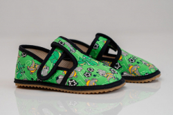 Barefoot chlapčenské papuče SLIM