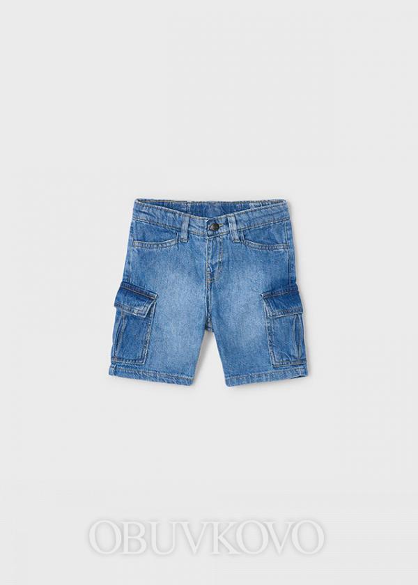 Chlapčenské rifľové bermudy