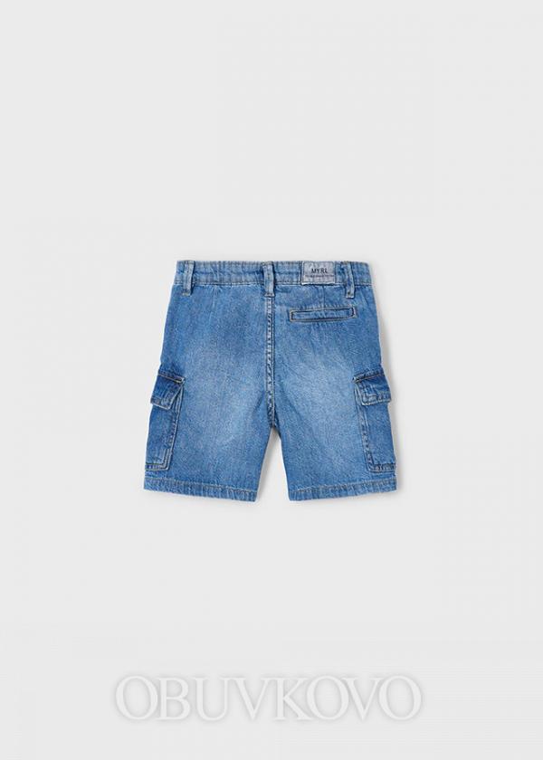 Chlapčenské rifľové bermudy