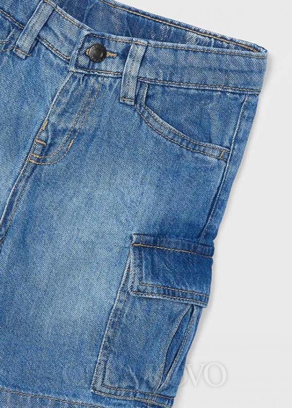 Chlapčenské rifľové bermudy