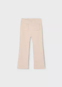Dievčenské rozšírené nohavice-jeans efekt