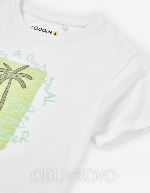 Chlapčenské bavlnené tričko krátky rukáv