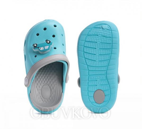 Chlapčenské LED blikajúce crocsy D.D.STEP