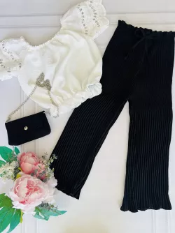 Elegantný 2 dielny dievčenský set 