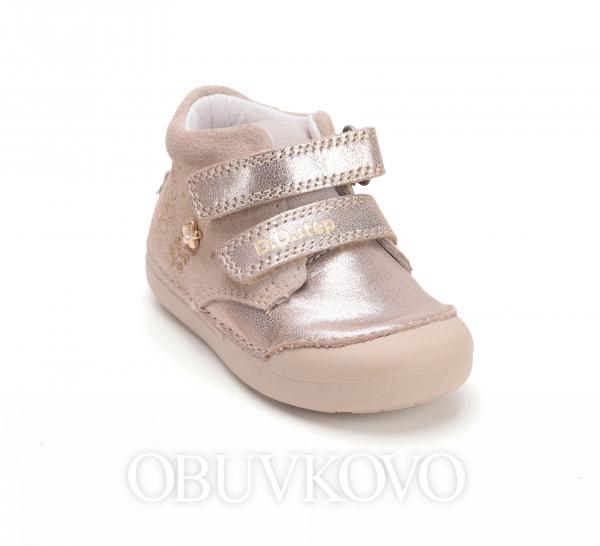 Kožená dievčenská obuv D.D.STEP