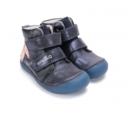 Dievčenská kotníková barefoot obuv D.D.STEP