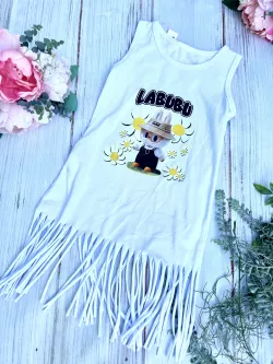 Strapcové letné šaty LABUBU