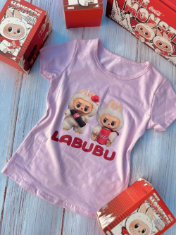Bavlnené dievčenské tričko LABUBU