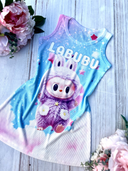Dievčenské letné šaty LABUBU